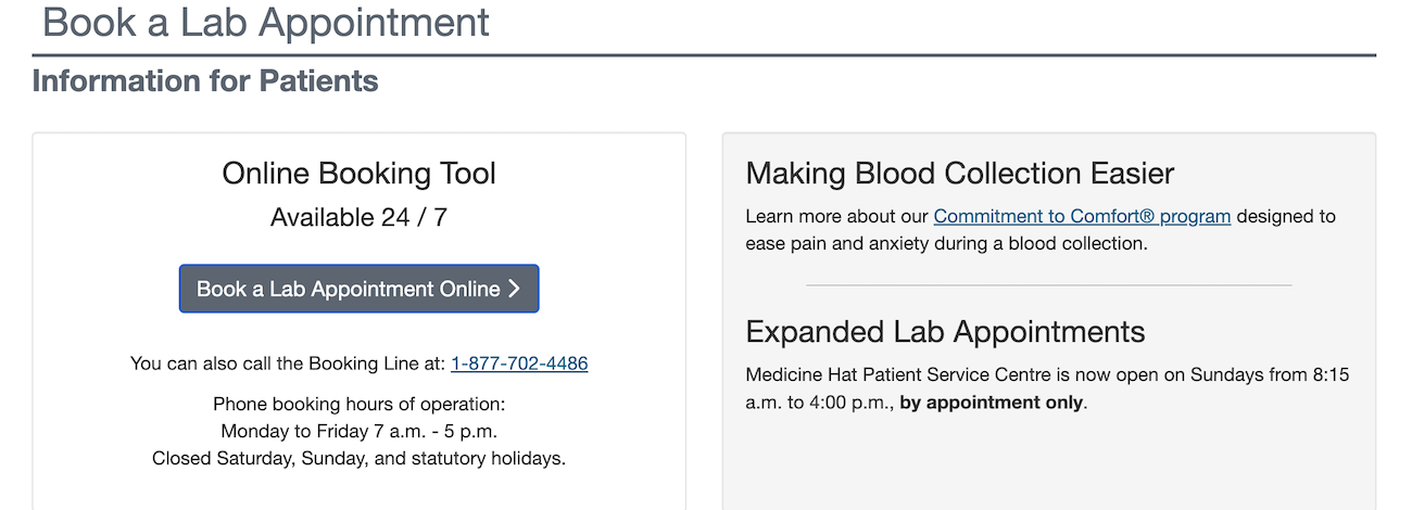 Alberta Precision Labs online appointment booking tool 2026 Alberta Precision Labs online appointment booking tool 2026