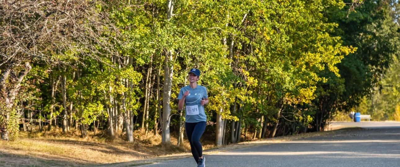 Edmonton 5K runs 2026 – runners on a scenic river valley path