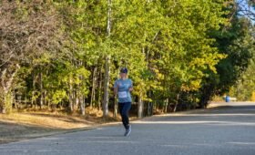 Edmonton 5K runs 2026 – runners on a scenic river valley path