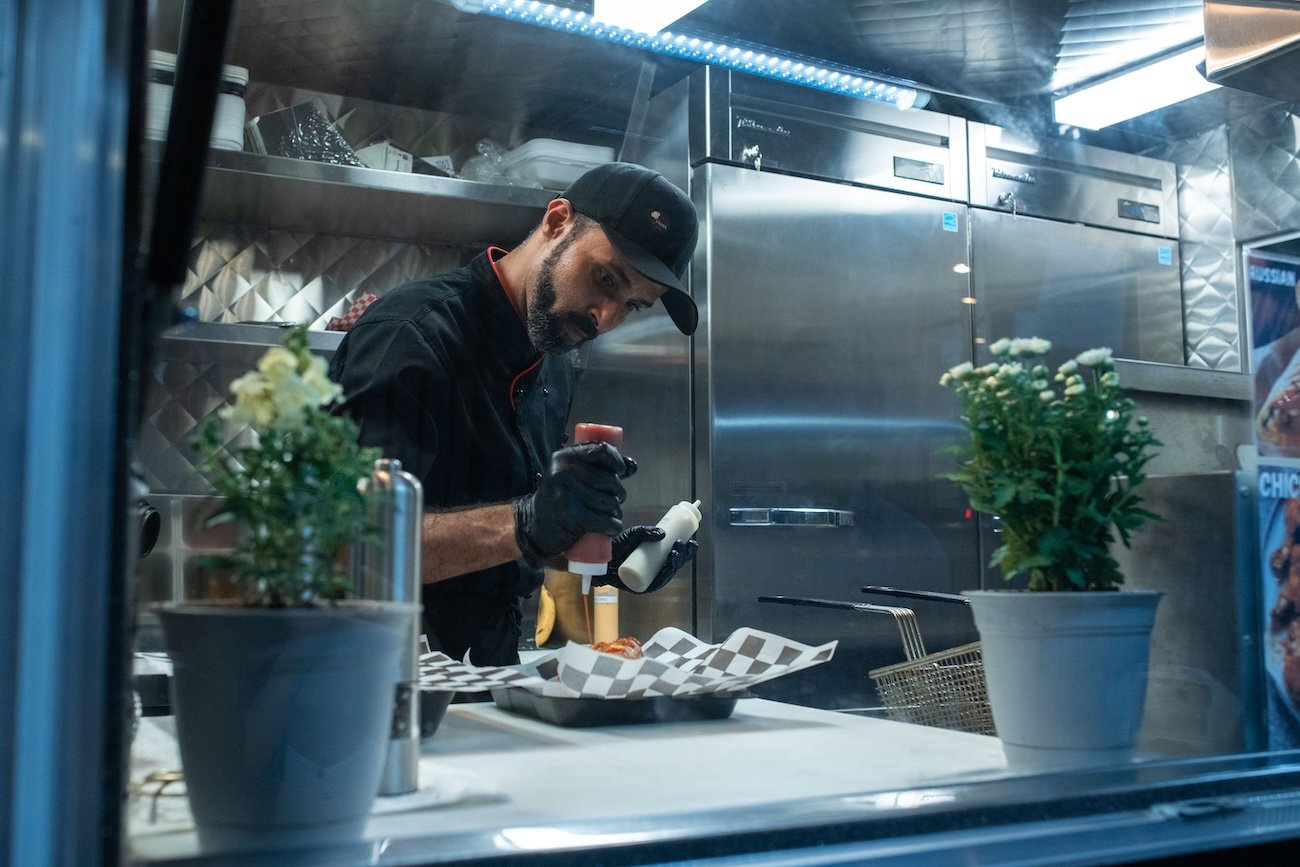 Food trucks and street food at the Inglewood Night Market Calgary