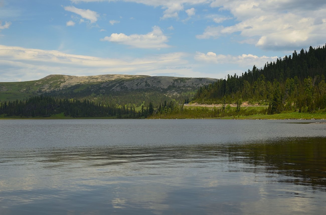 Bonnie Lake Campground near Vilna Alberta with swimming and fishing