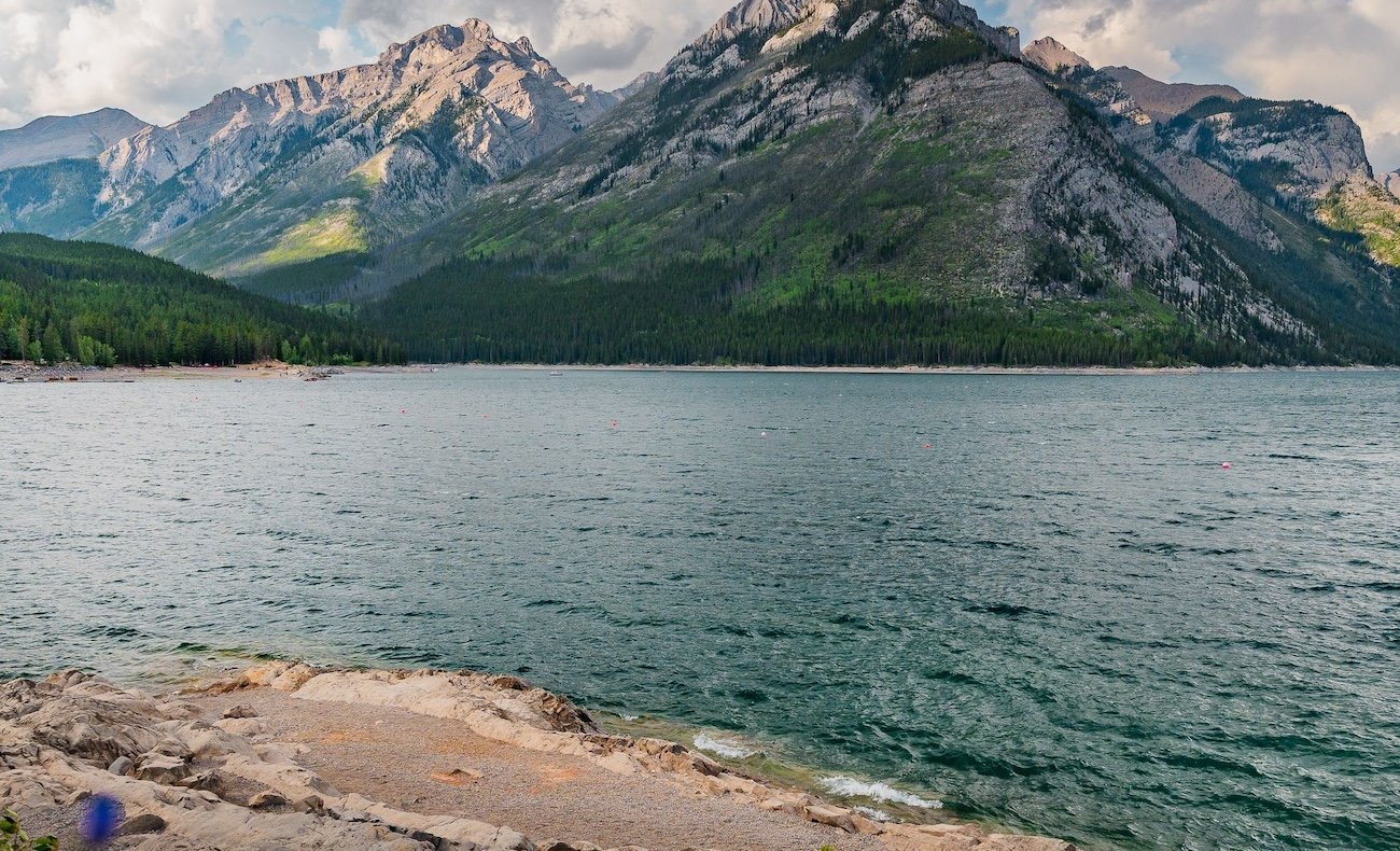 Kinosoo Beach in Cold Lake Alberta – destination after the Athabasca to Cold Lake drive