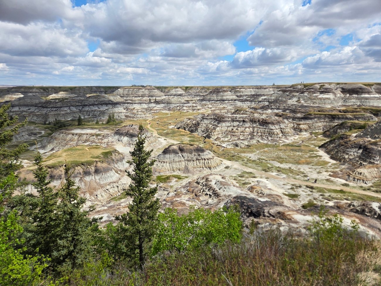 Horseshoe Canyon in the Canadian Badlands near Drumheller