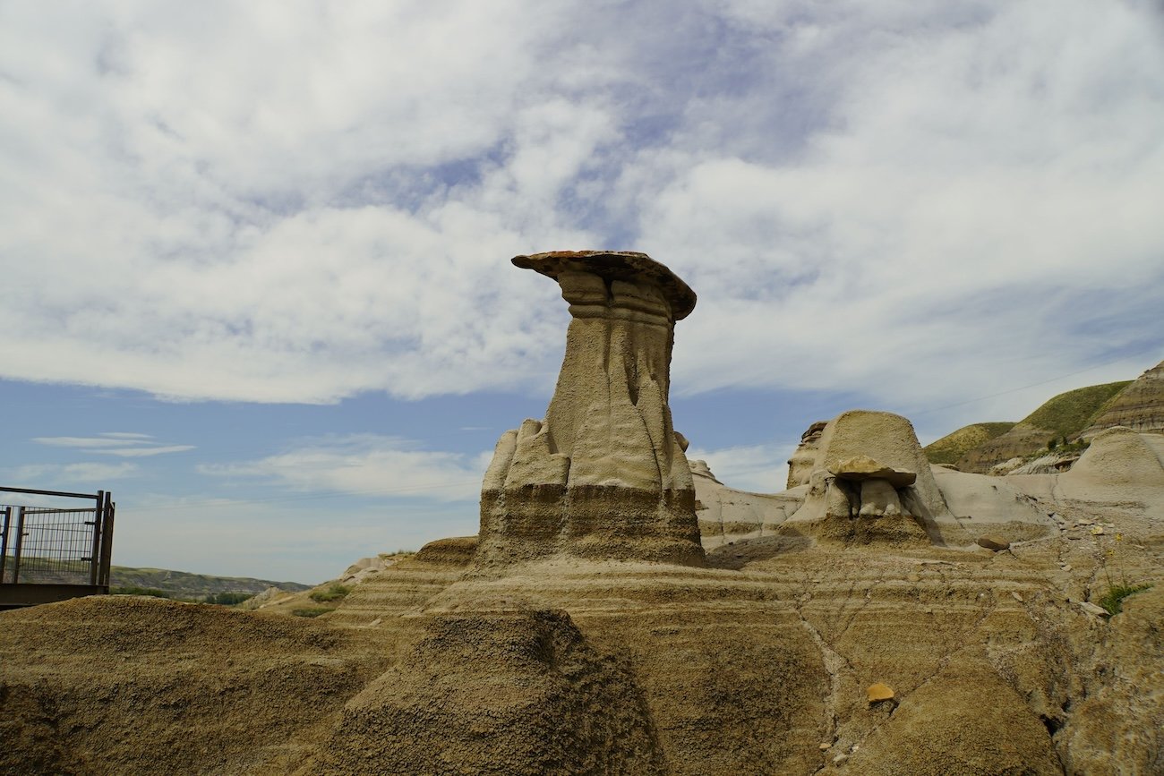 Willow Creek Hoodoos near Drumheller Alberta